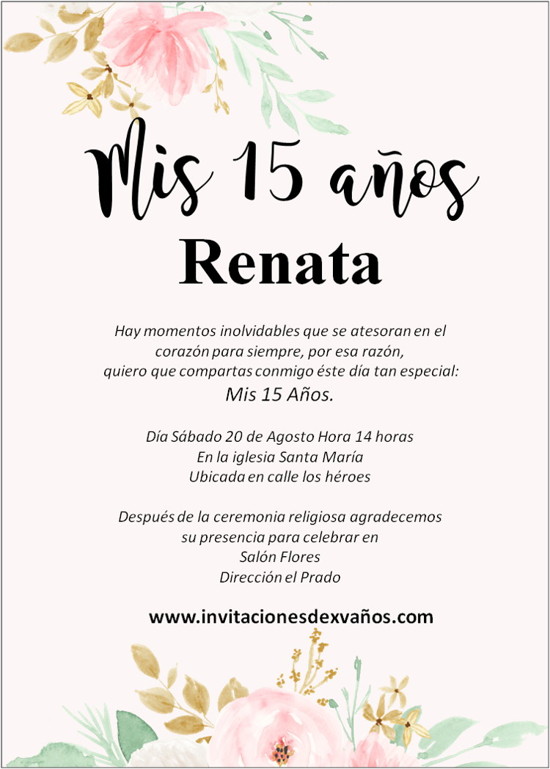 ▷ Las 20 Mejores Frases Para Invitaciones y Tarjetas De XV Años 2020